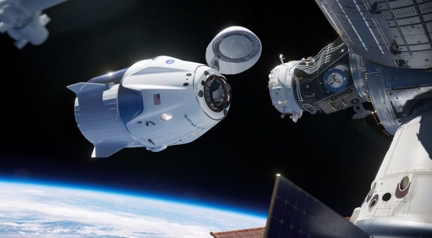 Sikeresen dokkolt a Space X Dragon űrhajója a Nemzetközi Űrállomáshoz fedélzetén az űrhajósokkal