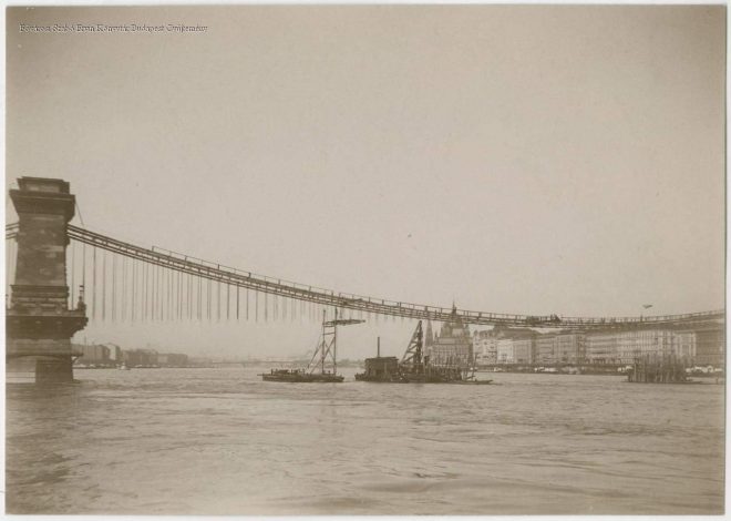 A hidat 1913-1915 között teljesen átépítették (Fotó: Fővárosi Szabó Ervin Könyvtár Budapest Gyűjtemény)