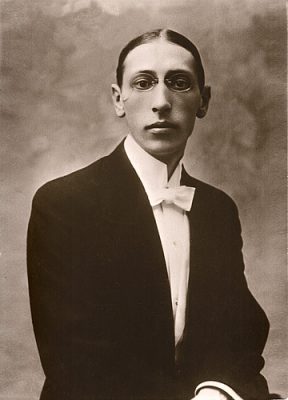 A fiatal Sztravinszkij Forrás: Wikipedia