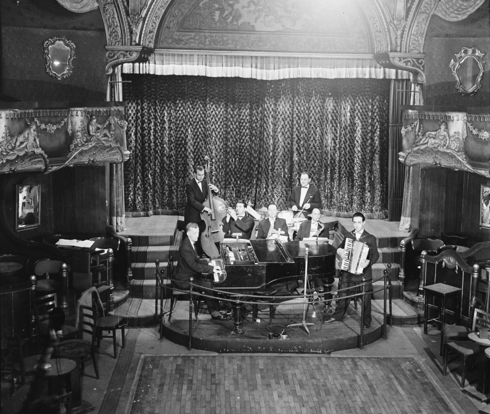 A Budapest Táncpalota zenekara 1959-ben.
