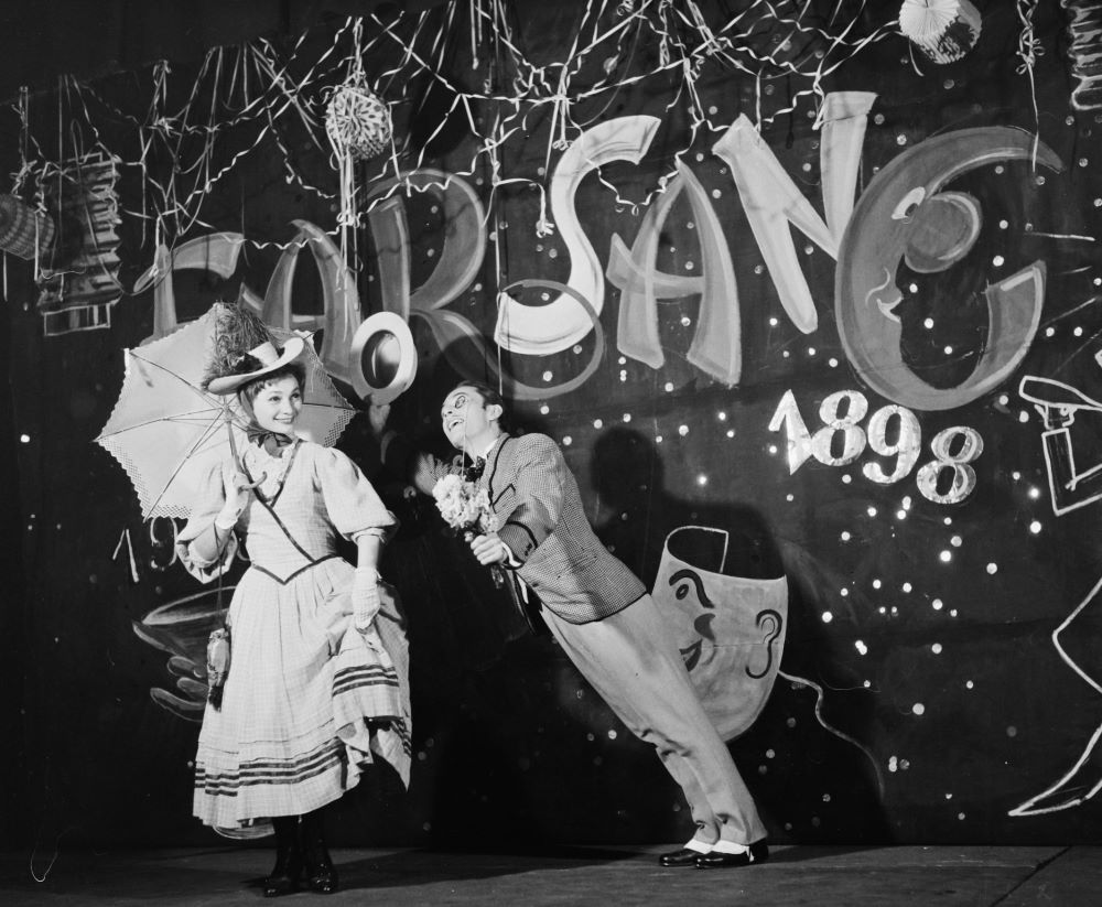 A Nagymező utcai Budapest Táncpalota (Moulin Rouge) 1959-ben.