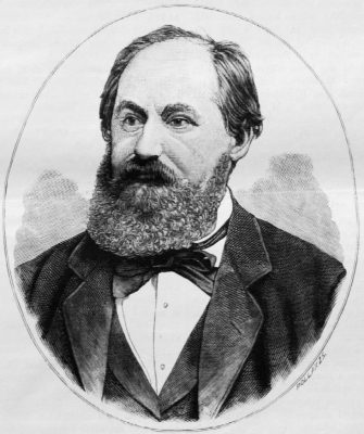 Steindl Imre Pollák Zsigmond metszetén (1884)