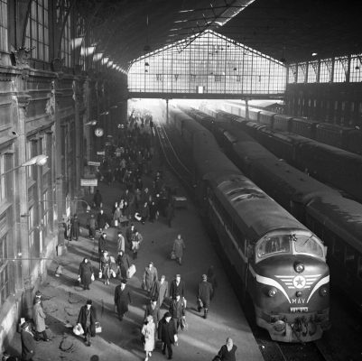 Nohab a Nyugati pályaudvaron 1966-ban