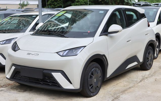 Csinos kis villanyautó a BYD-től
