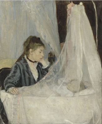 Berthe Morisot: A bölcső, 1872