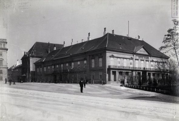 A Sándor palota 1894 körül