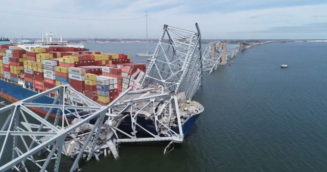 Az összeomlott baltimore-ihíd