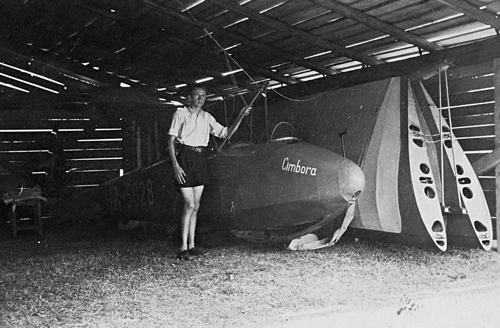 Rubik R-11 Cimbora vitorlázó repülőgép 1943 körül.