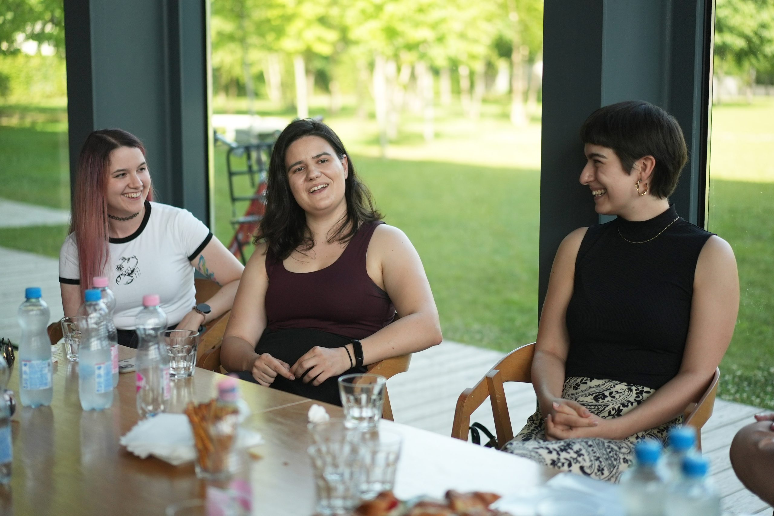 A Skool programban résztvevő lányok