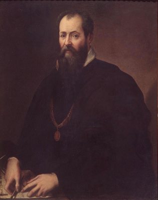 Giorgio Vasari (Jacopo Zucchi festménye az Uffizi képtárban látható)