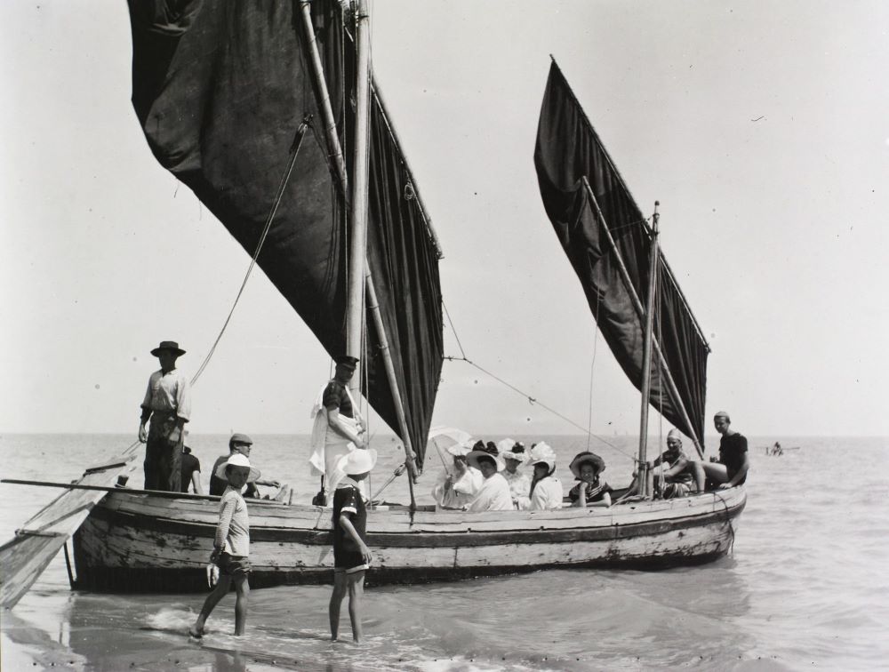 Vitorlás hajó 1910