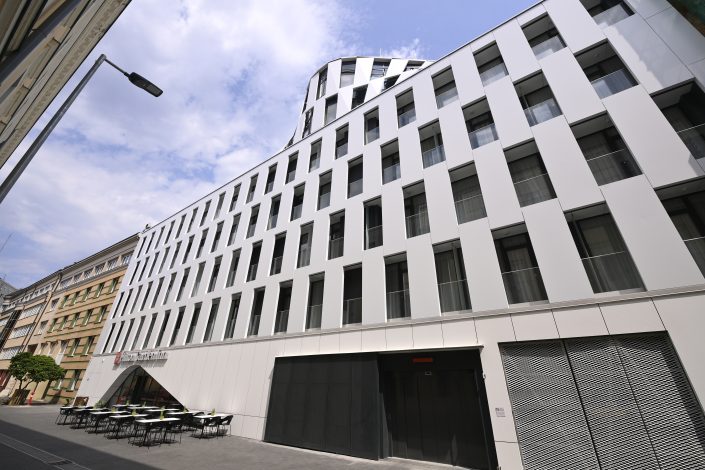 A Hilton Garden Inn Debrecen City Centre hotel a nyitónapon, 2024. augusztus 15-én.